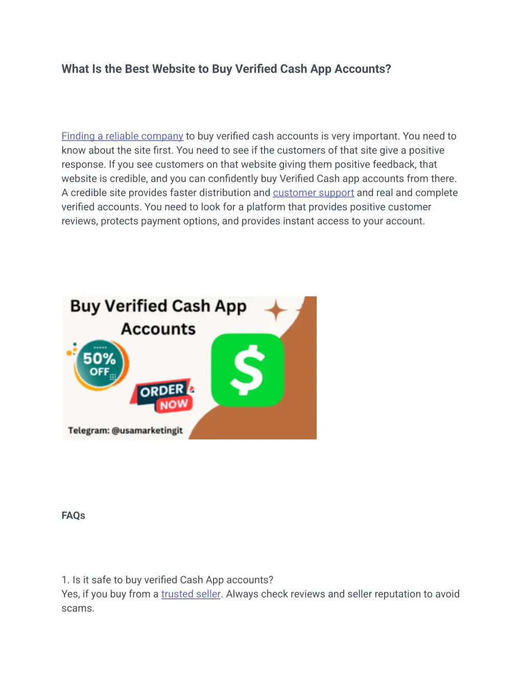what is the best website to buy verified cash