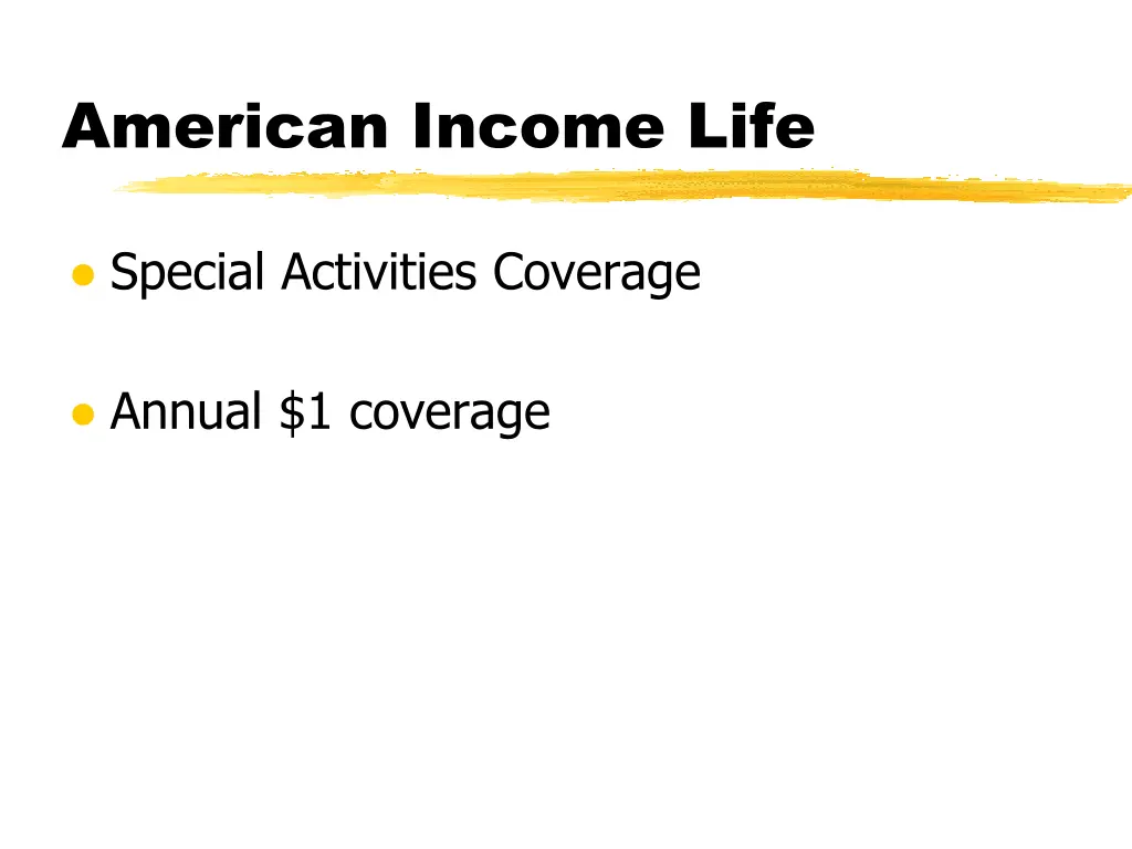 american income life