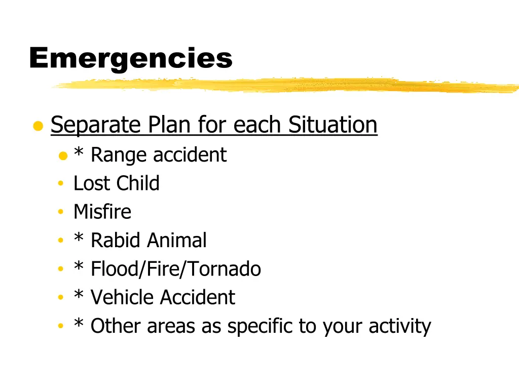 emergencies 1