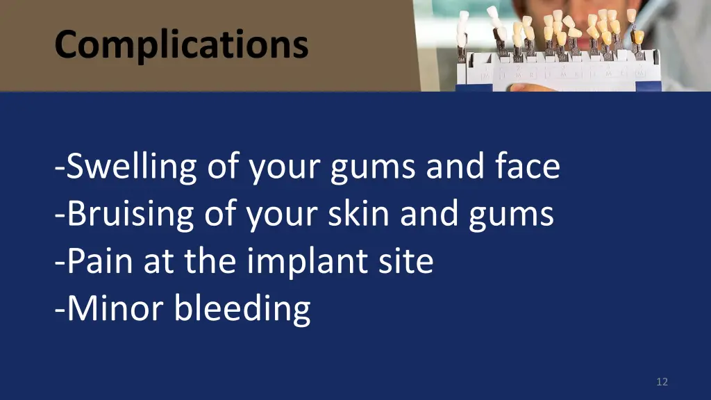 complications