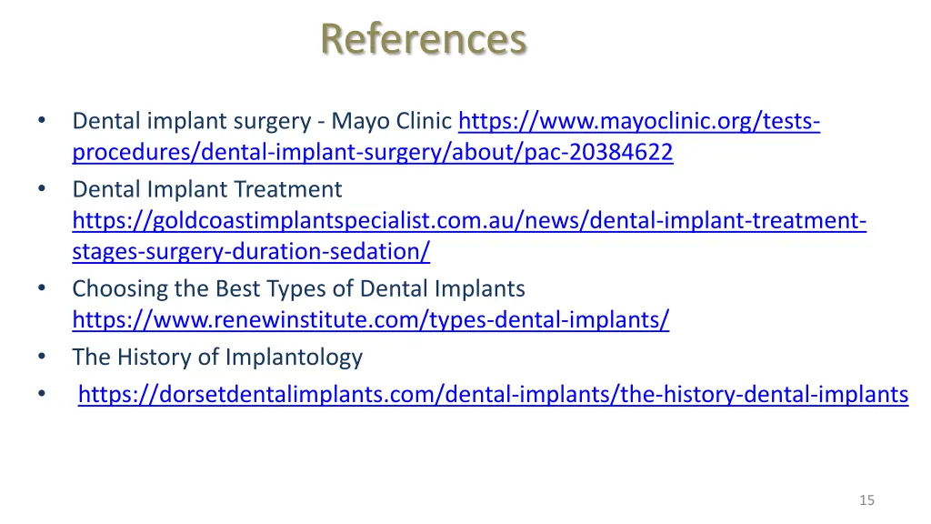 references