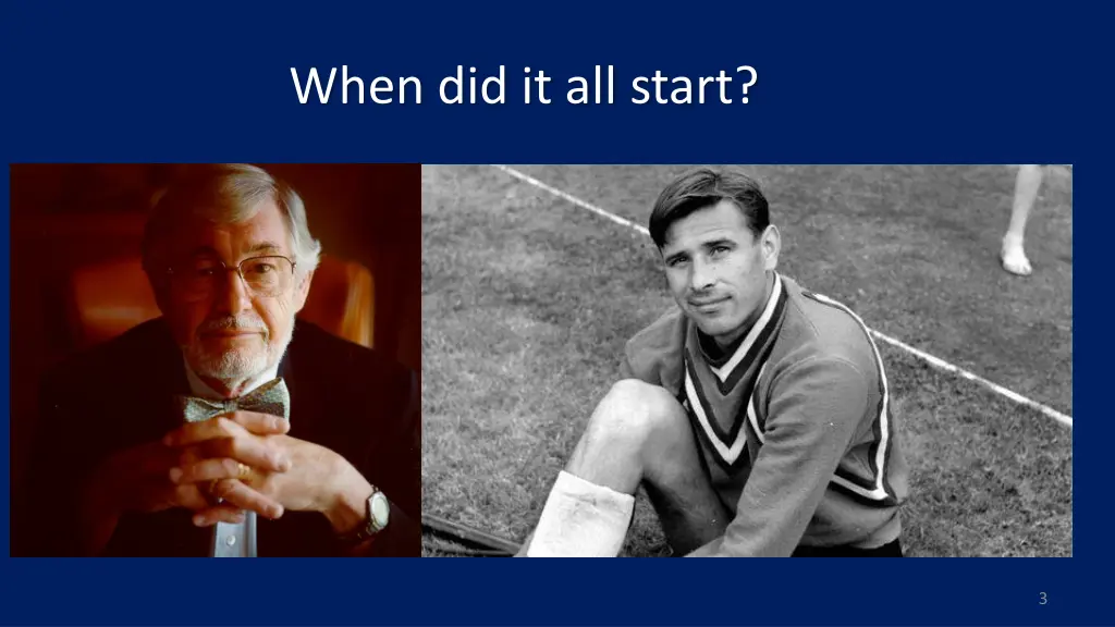when did it all start