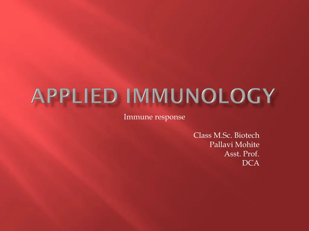 immune response