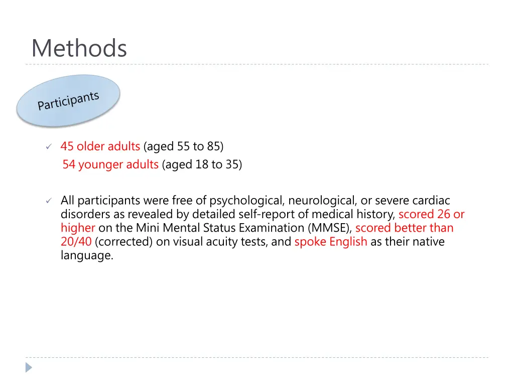methods