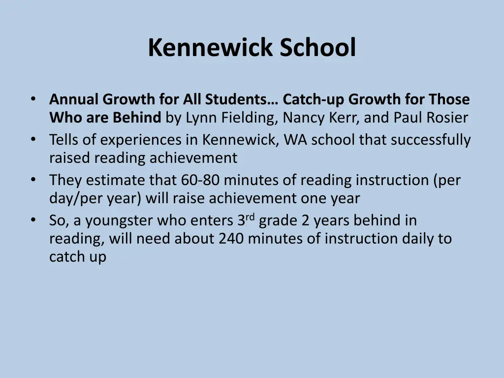 kennewick school