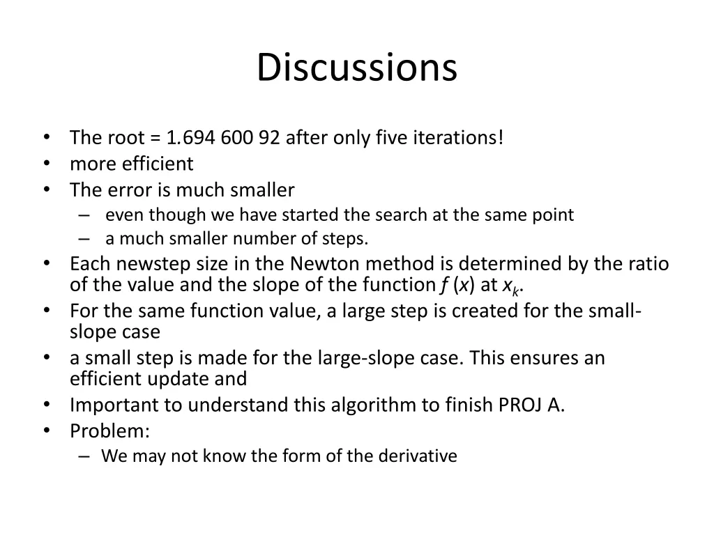 discussions