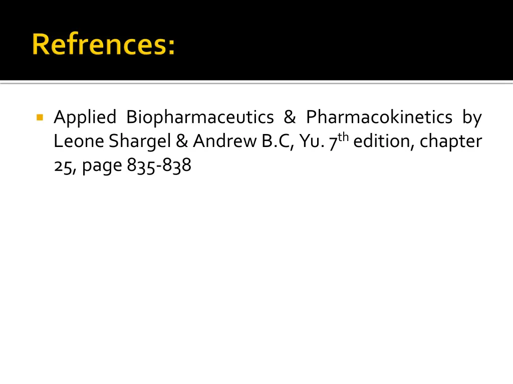 applied biopharmaceutics pharmacokinetics