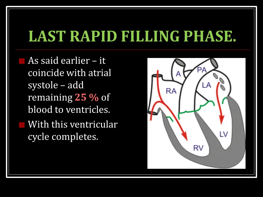 last rapid filling phase