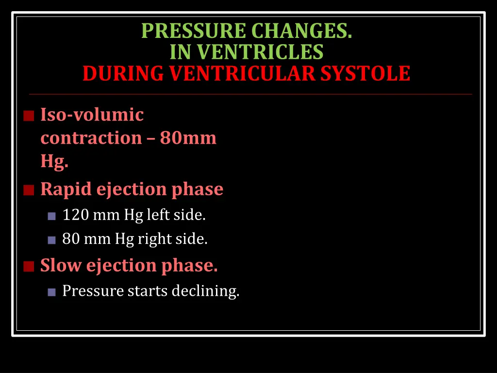 pressure changes in ventricles during ventricular