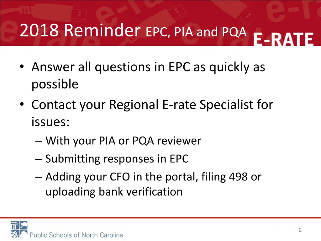 2018 reminder epc pia and pqa