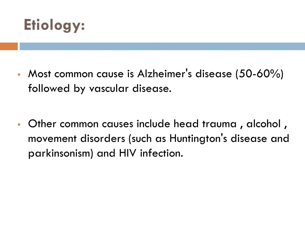 etiology 1