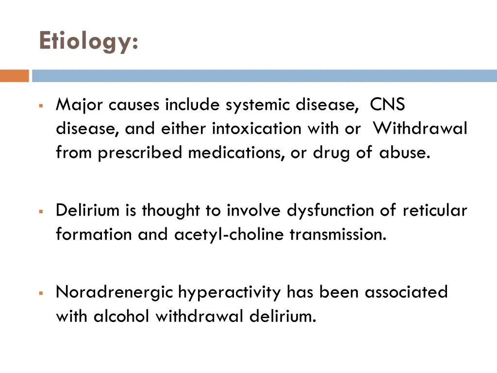 etiology
