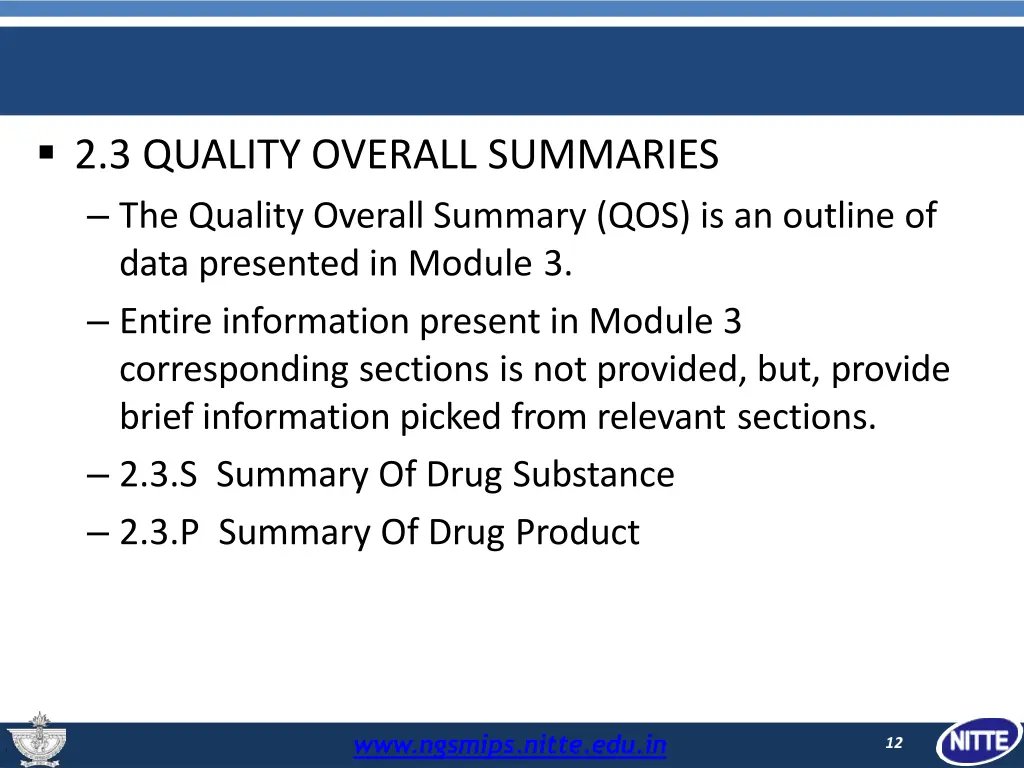 2 3 quality overall summaries the quality overall
