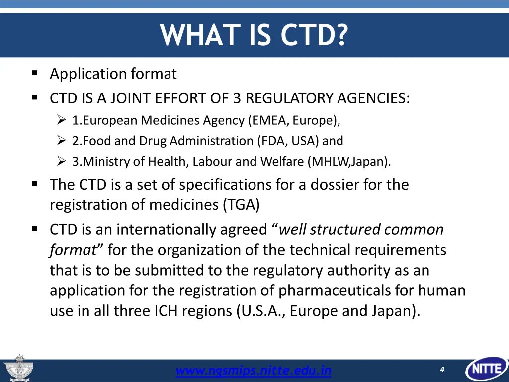 what is ctd
