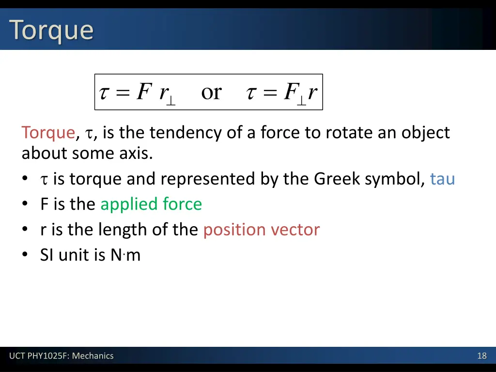 torque 1