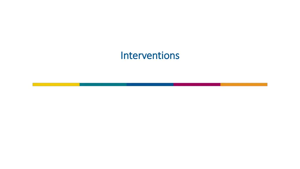 interventions interventions