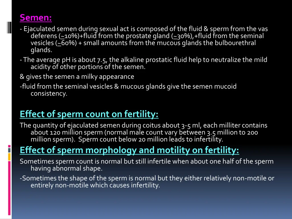 semen ejaculated semen during sexual