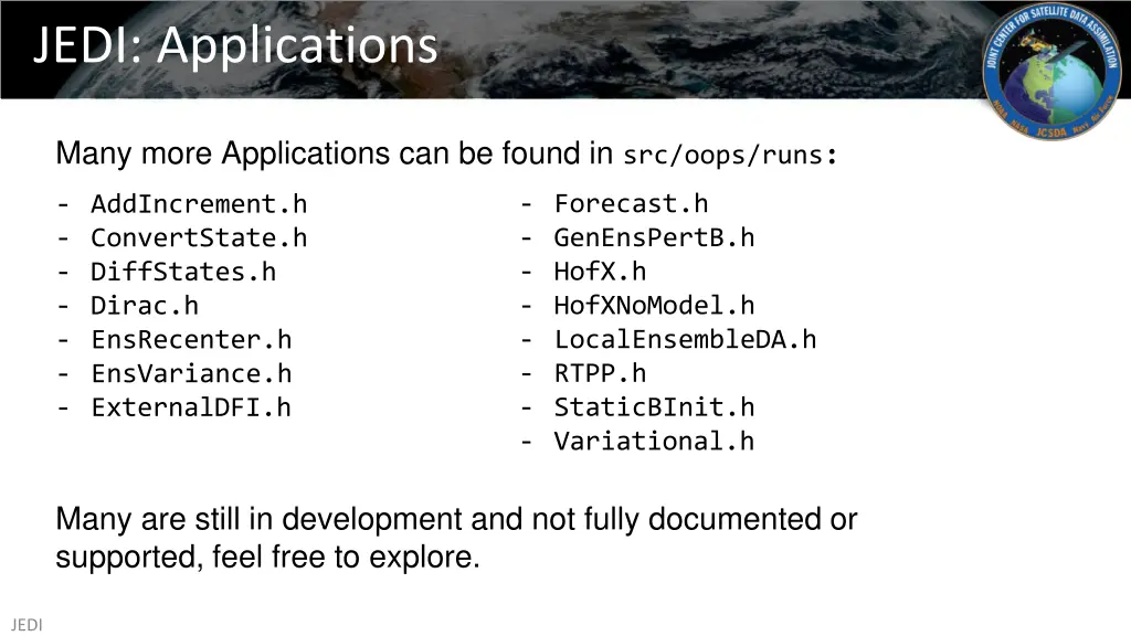 jedi applications 2
