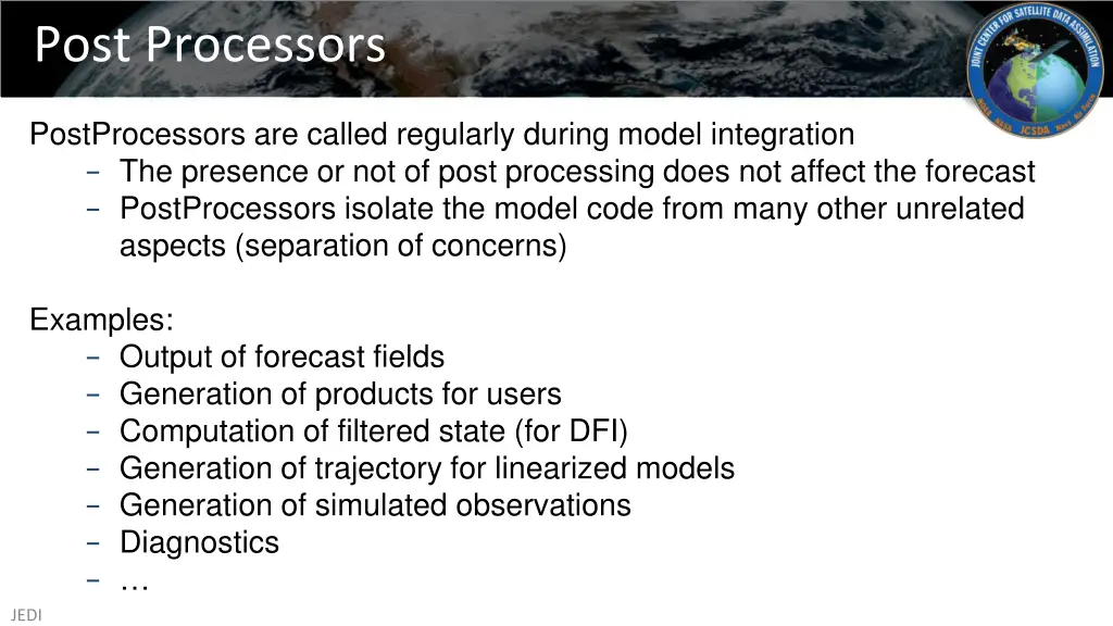 post processors