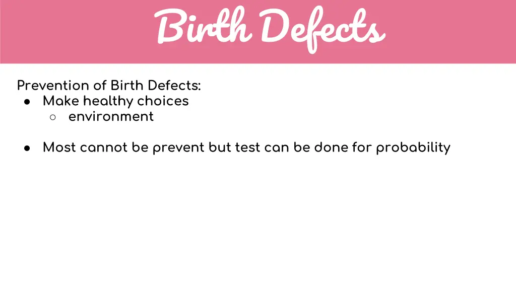 birth defects 3