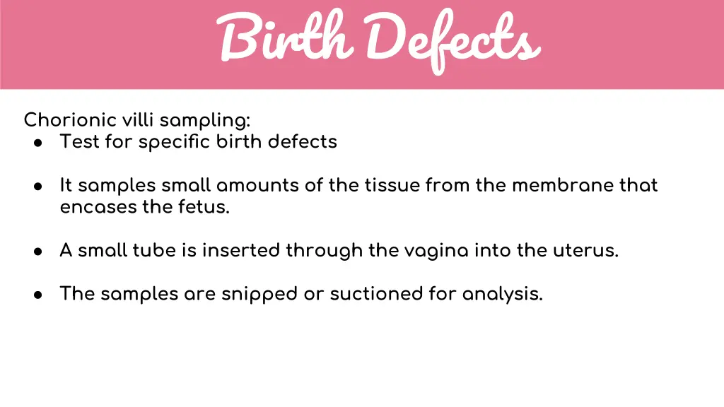 birth defects 9
