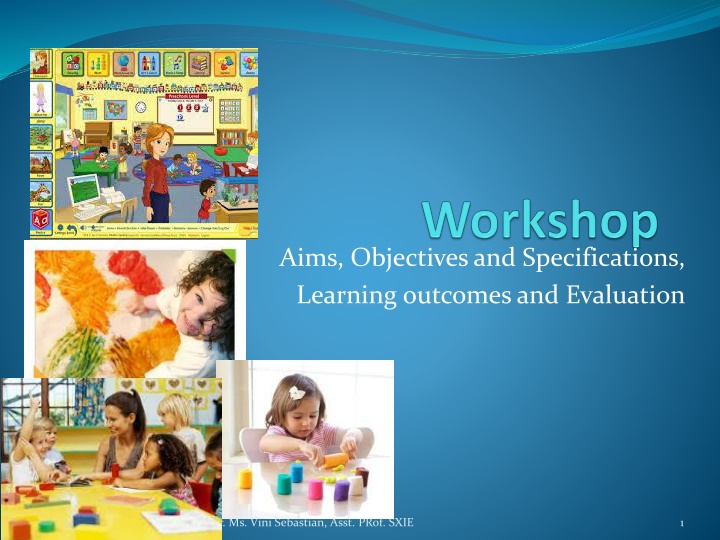 aims objectives and specifications learning