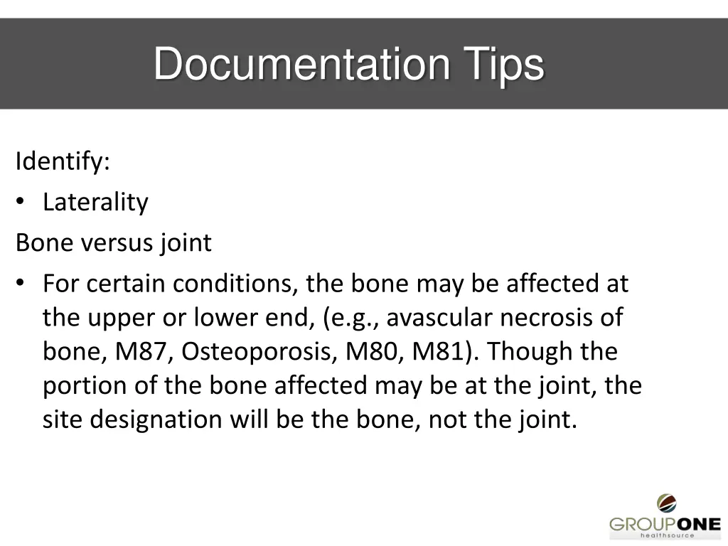 documentation tips 2