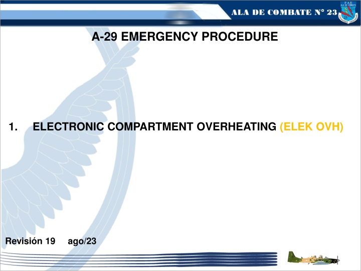 a 29 emergency procedure