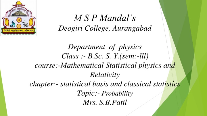 m s p mandal s deogiri college aurangabad