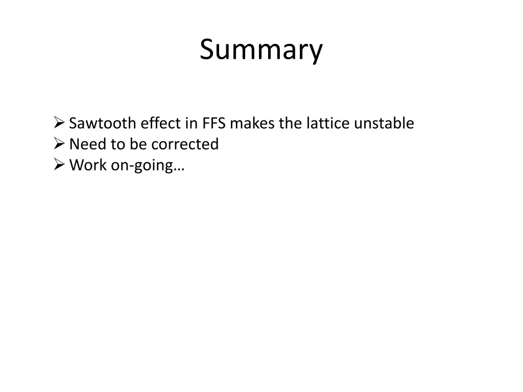 summary