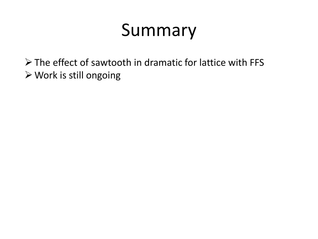 summary