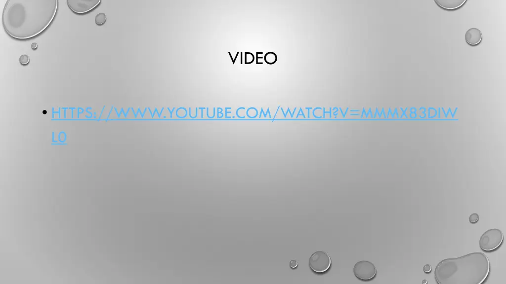 video
