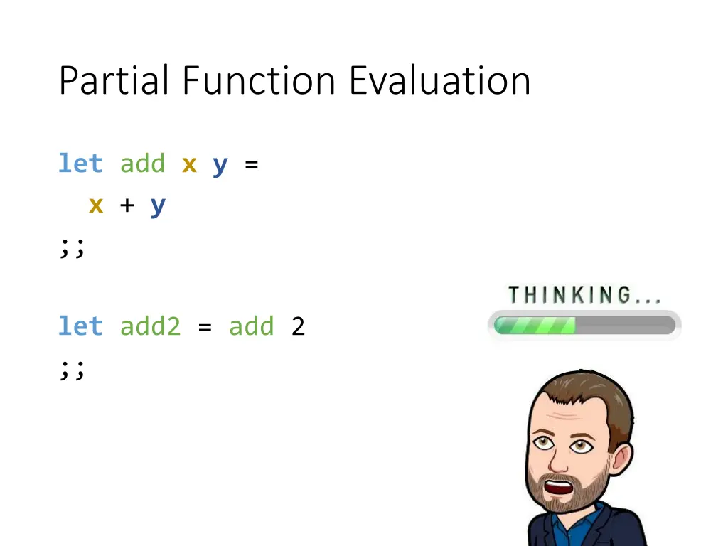 partial function evaluation
