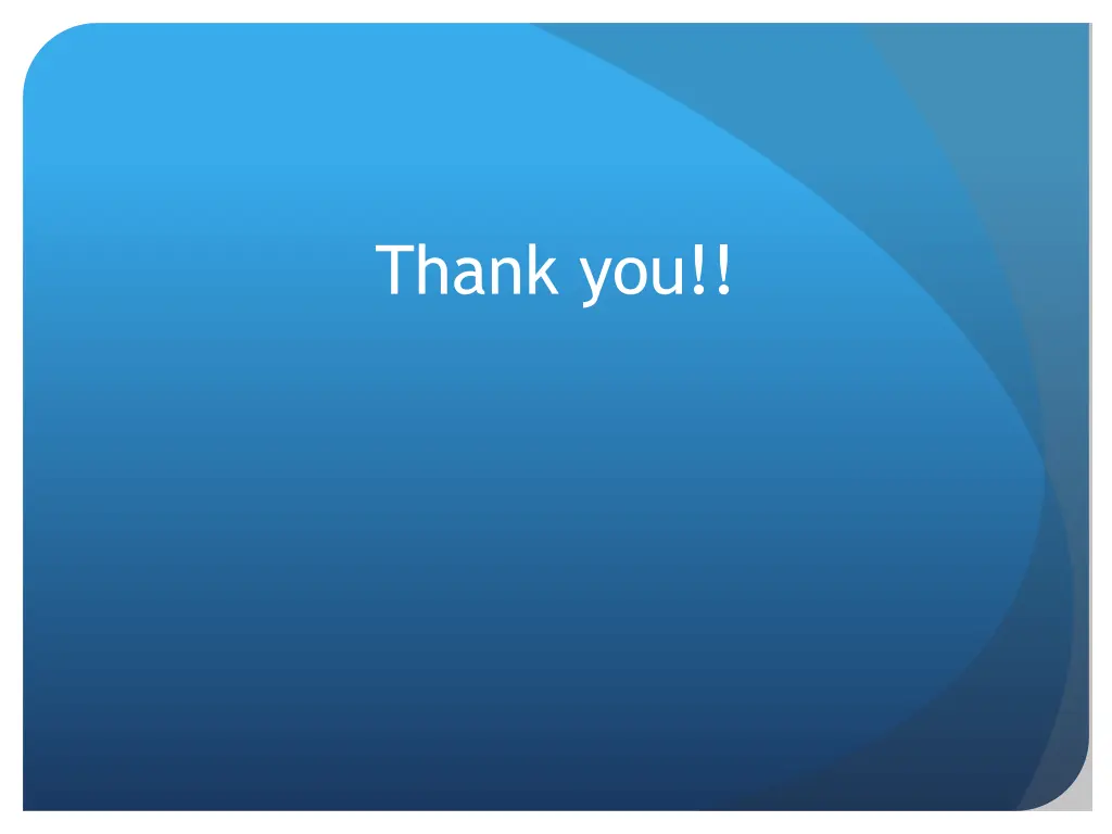 thank you