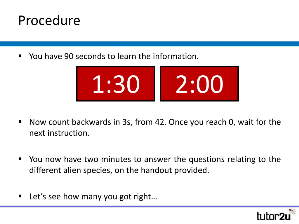 procedure