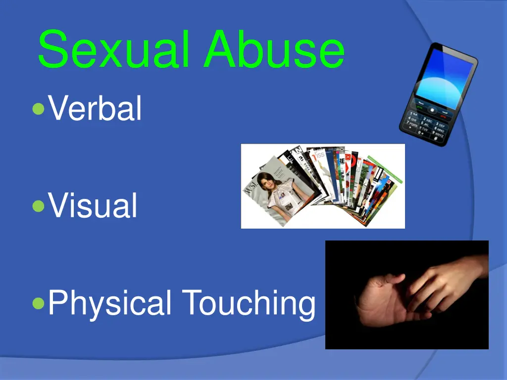 sexual abuse verbal