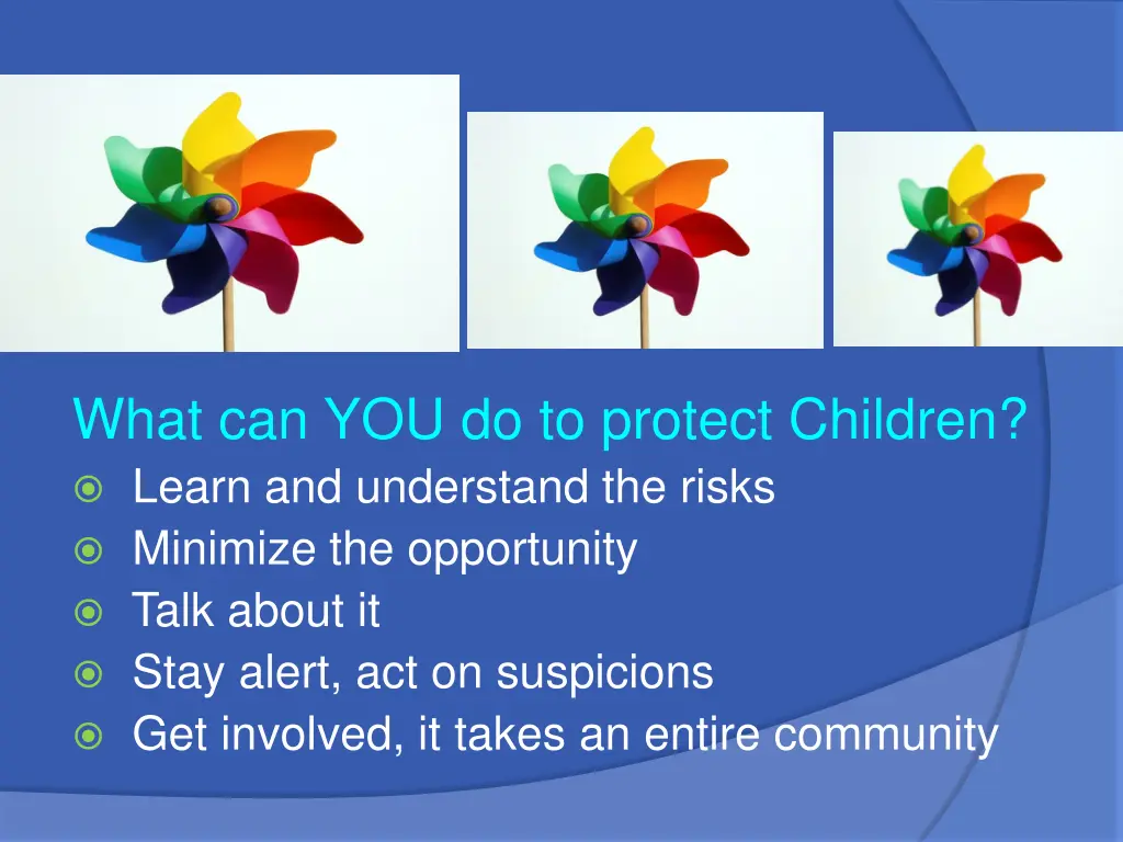 what can you do to protect children learn