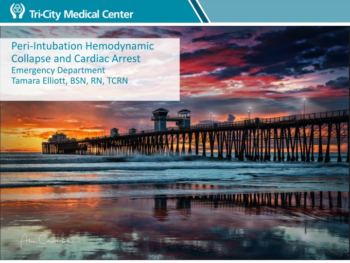 peri intubation hemodynamic collapse and cardiac