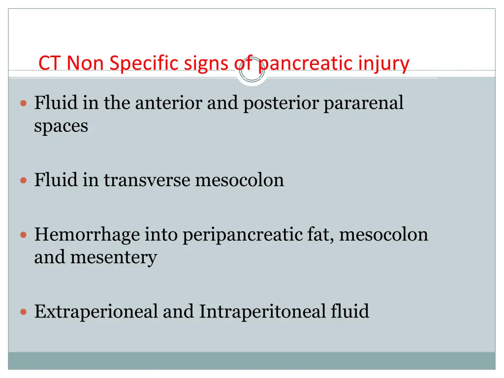 ct non specific signs of pancreatic injury 1