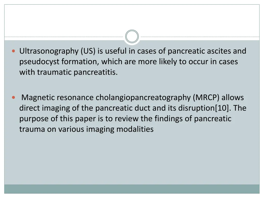 ultrasonography us is useful in cases