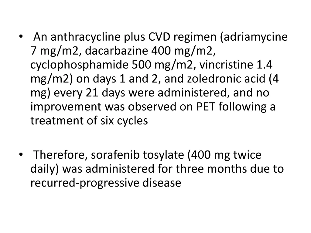 an anthracycline plus cvd regimen adriamycine