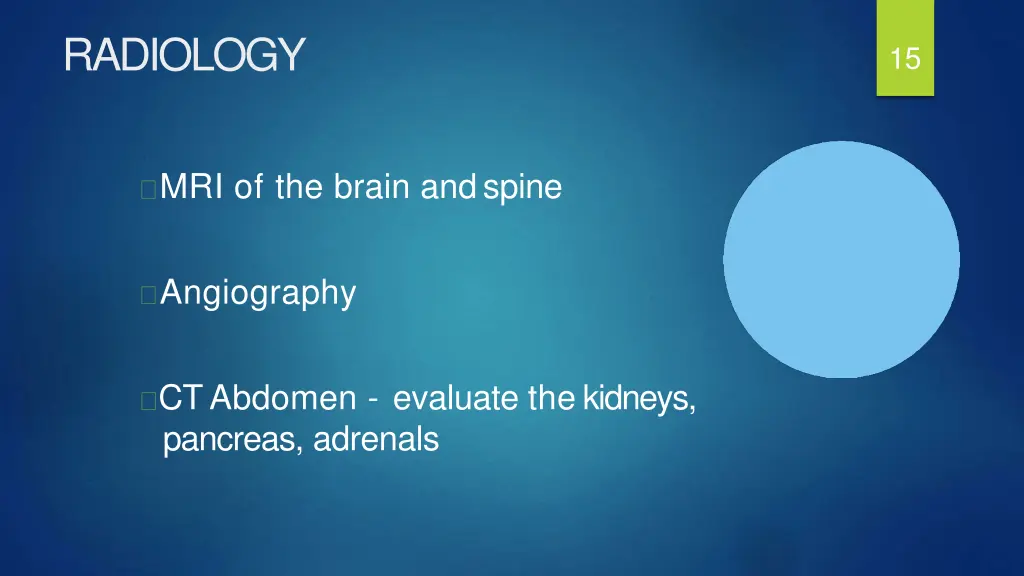 radiology