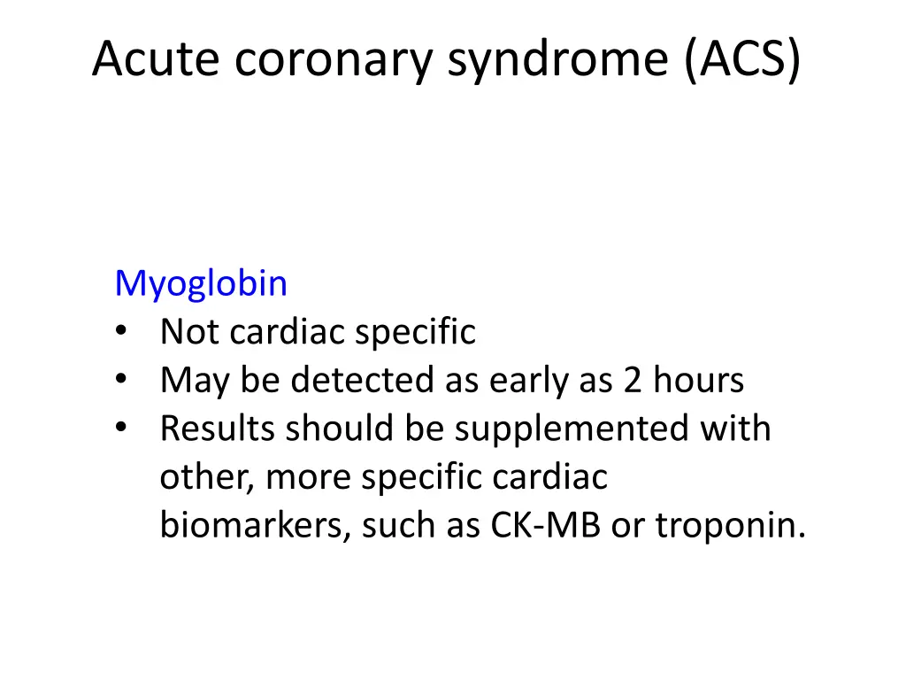 acute coronary syndrome acs 12