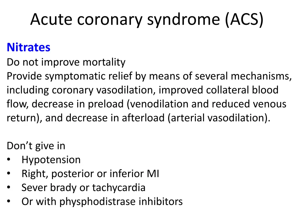 acute coronary syndrome acs 25