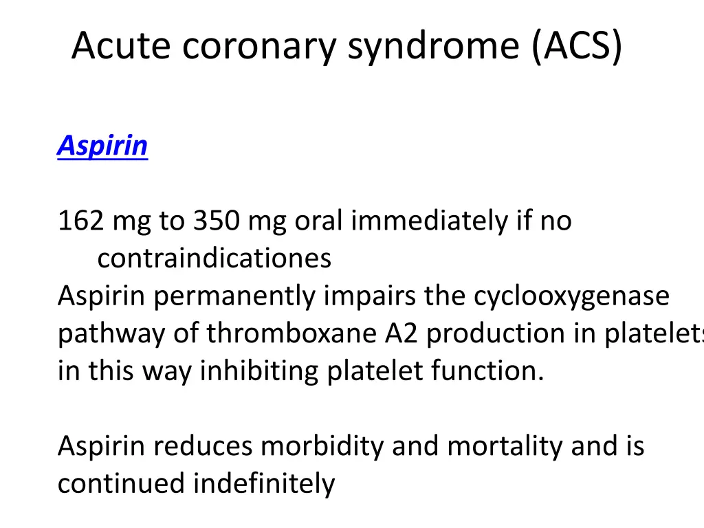 acute coronary syndrome acs 27