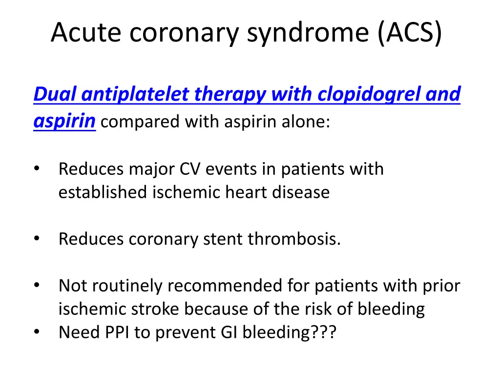 acute coronary syndrome acs 29