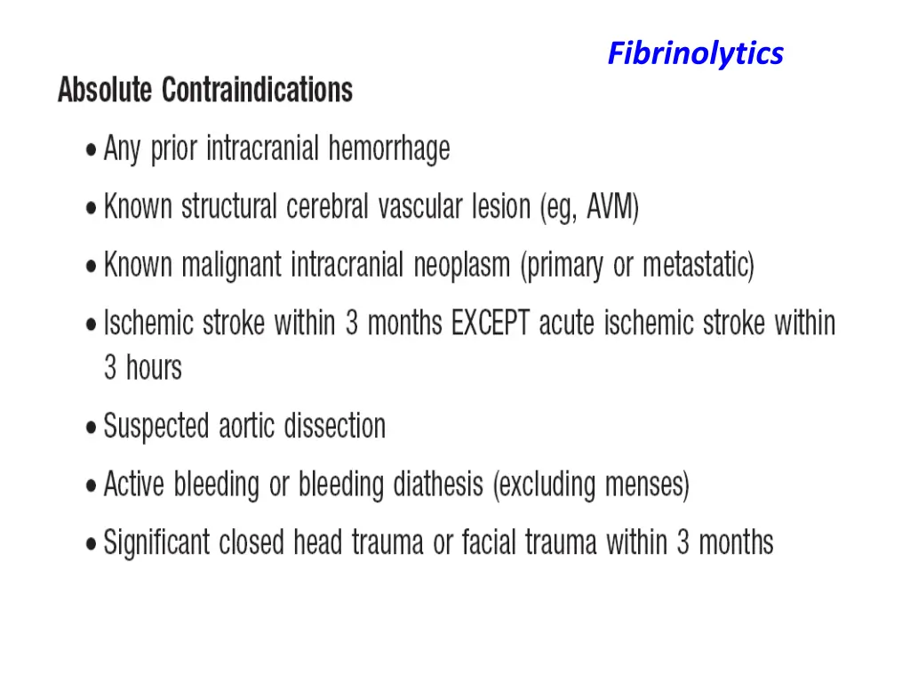 fibrinolytics 2
