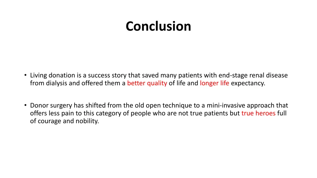 conclusion