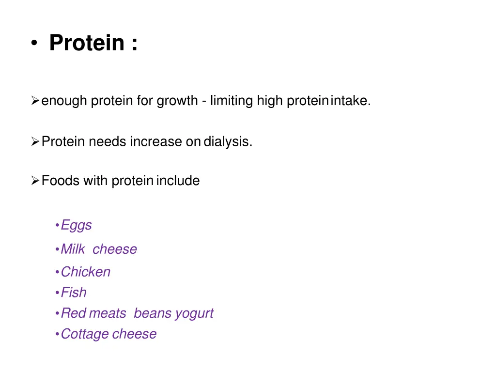 protein