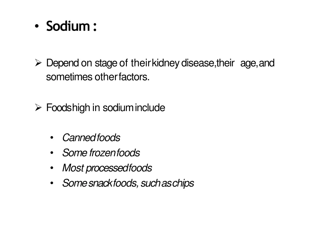 sodium